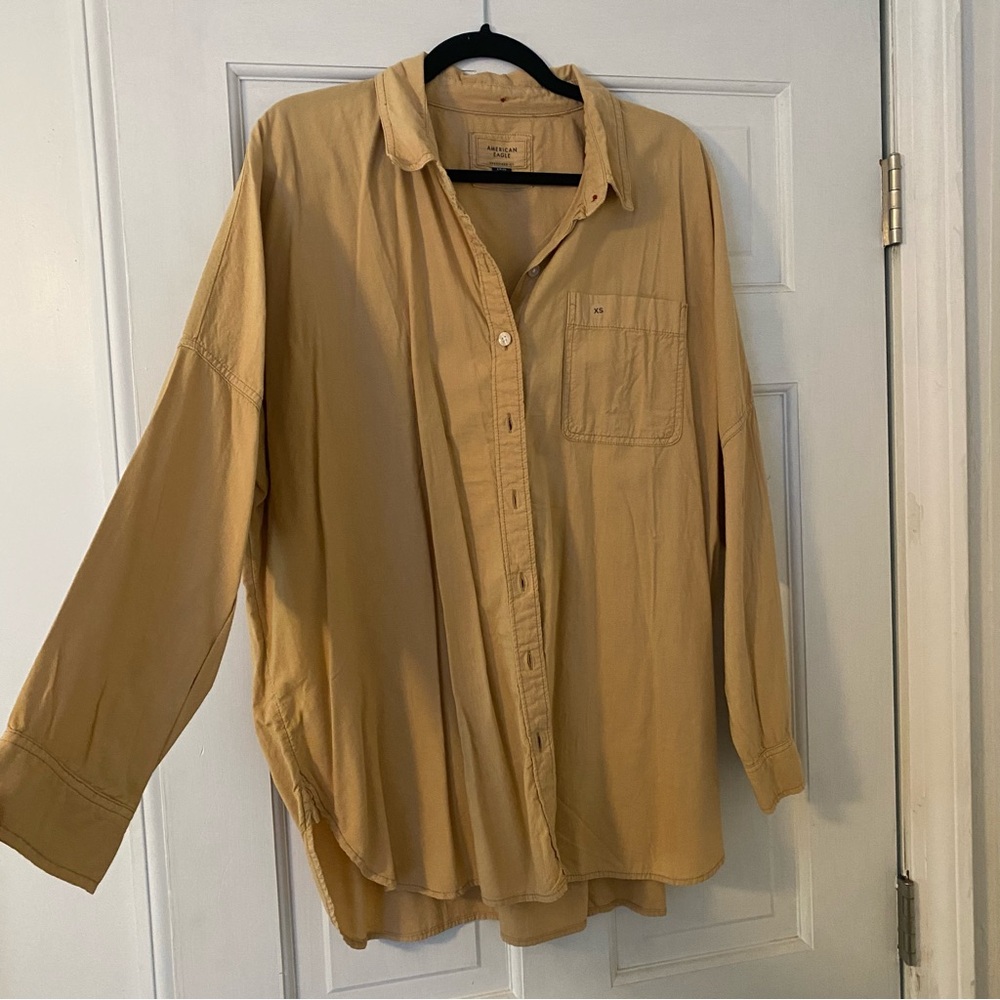 American Eagle Outfitters - Go Big Oversized Shirt - Size Small - Picture 7 of 7